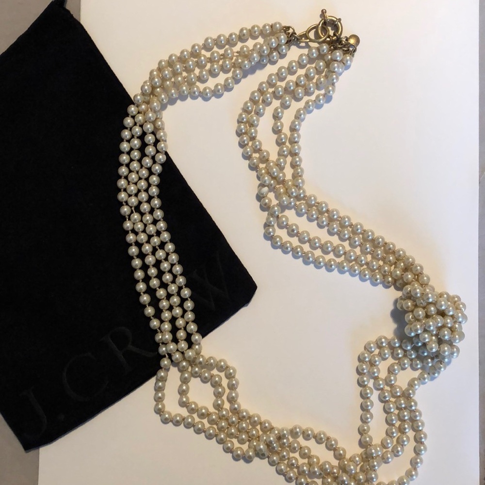 JCrew costume pearl necklace